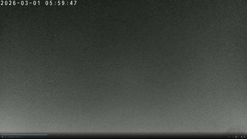 Évènement #2448 — Starlink-32898 entrant dans le champ, non identifié automatiquement