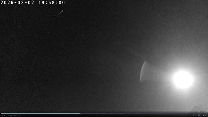 Évènement #2915 — oscillation visible au centre du champ